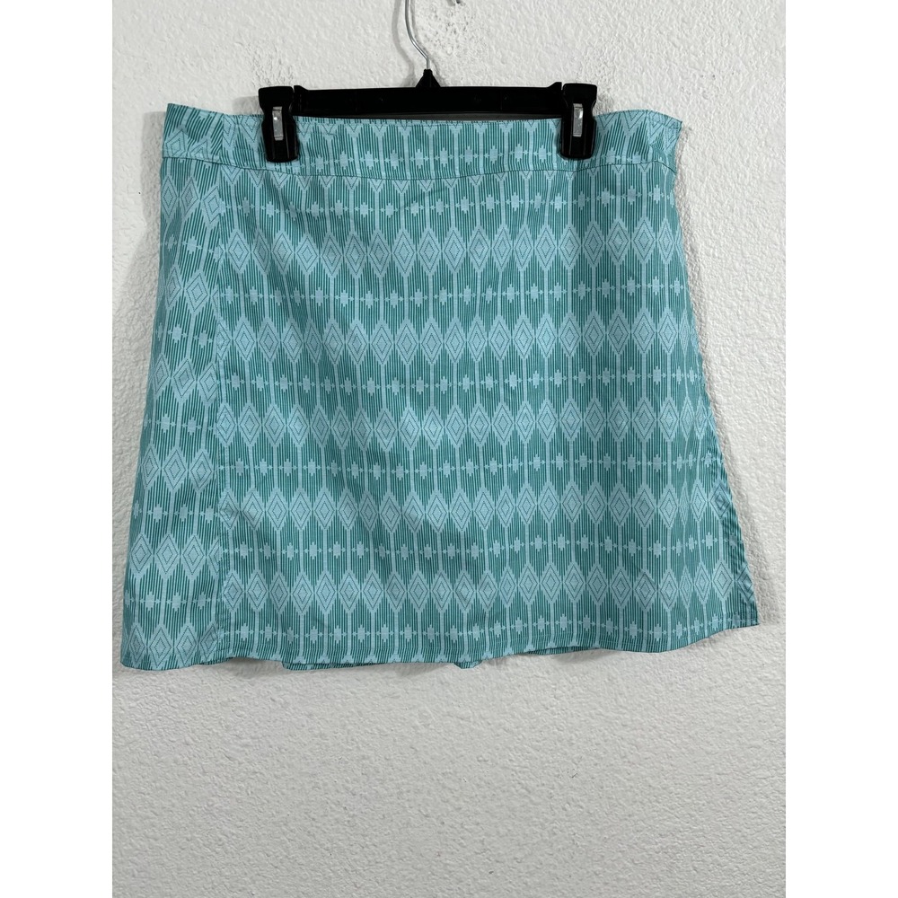RipSkirt Hawaii Skirt‎ Womens Large Teal Blue Wrap Quick Dry Travel Beach